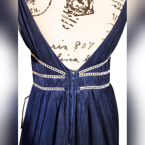 TLC Say Yes To The Prom Elegant Rhinestone-Trim Evening Gown - Picture 12 of 14